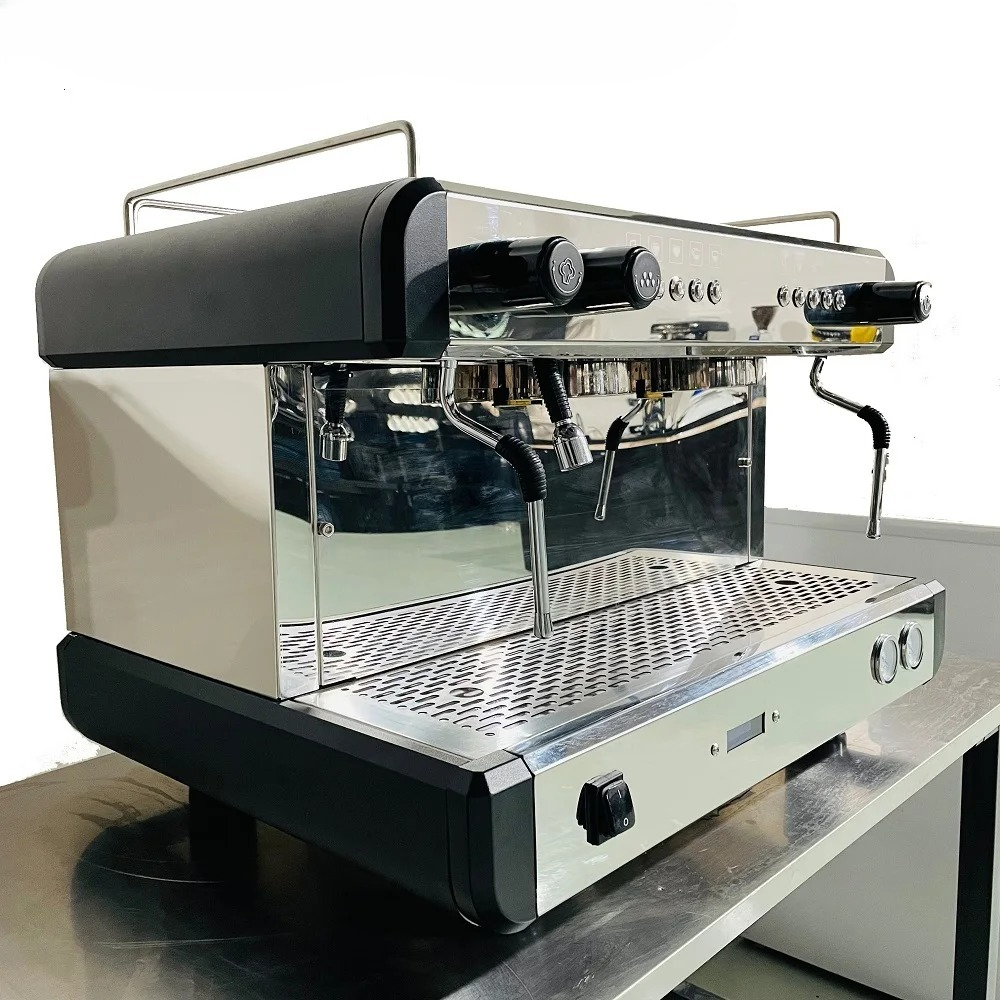 Commercial Espresso Machine 2 Group - Commerciële Italiaanse 2-groep Cappuccino Espressomachine Espressomachine
