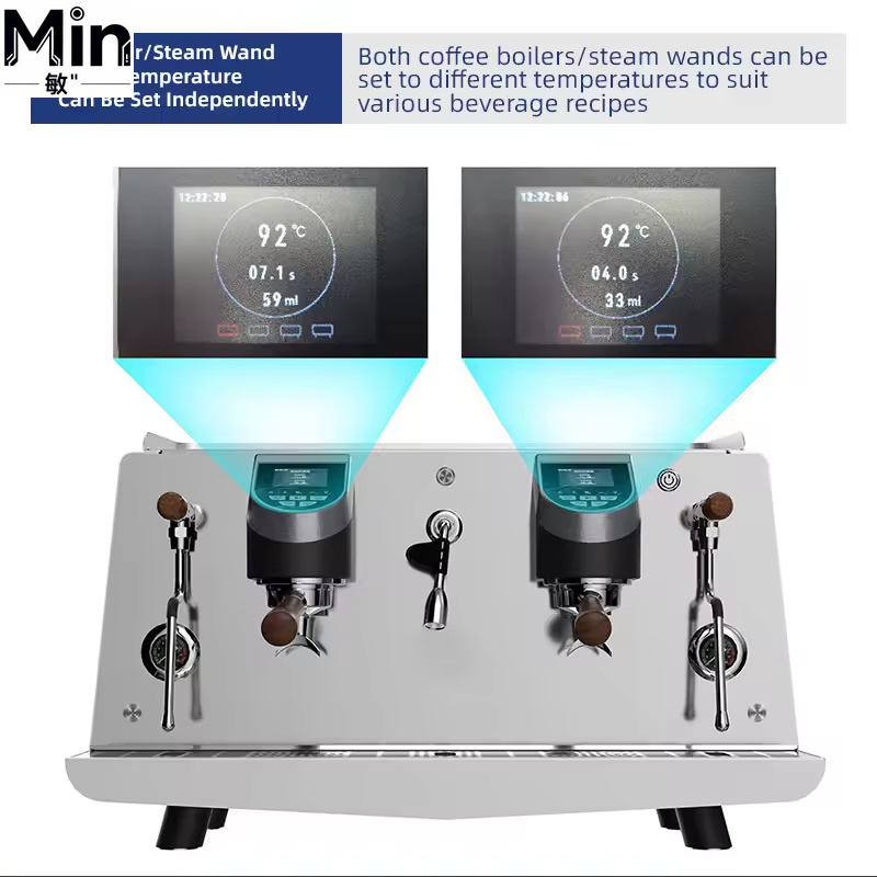 Commercial Espresso Machine 2 Group - Professioneel commercieel 2-groeps semi-automatisch Italiaans espresso