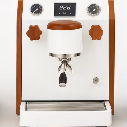 Espresso Machine Rotary Pump - Professionele PID-espressomachine met dubbele temperatuurregeling, voorzien