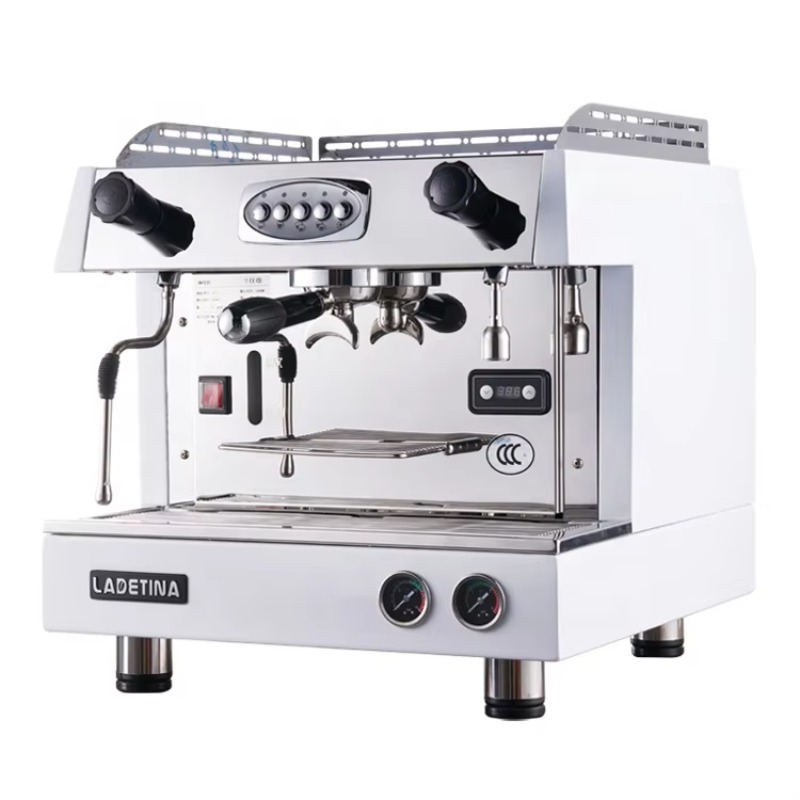 Espresso Machine 1 Group E61 - Commerciële 9 Bar Espressomachine voor Cafés,