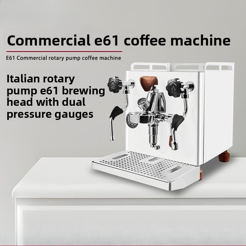 Espresso Machine Rotary Pump - Professionele espressomachine met E61 roterende pomp,