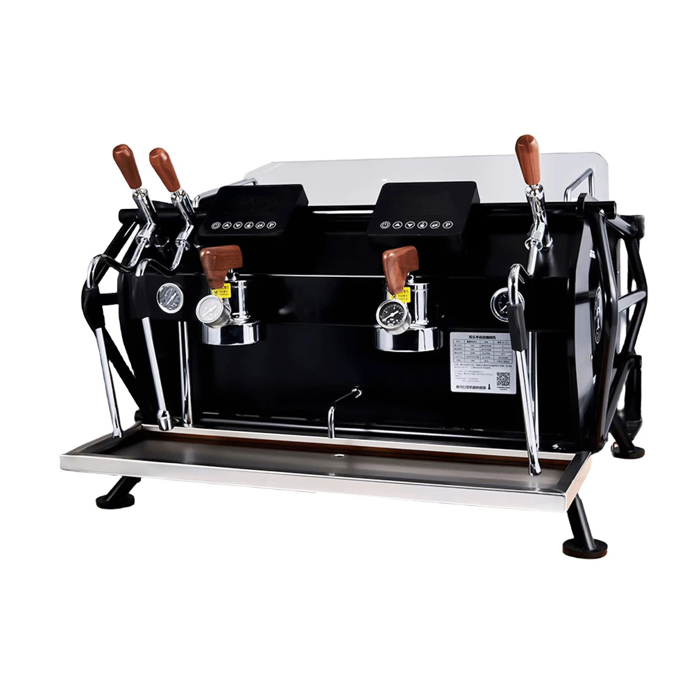 Espresso Machine Rotary Pump - Commerciële Dubbele kop 2L + 6L