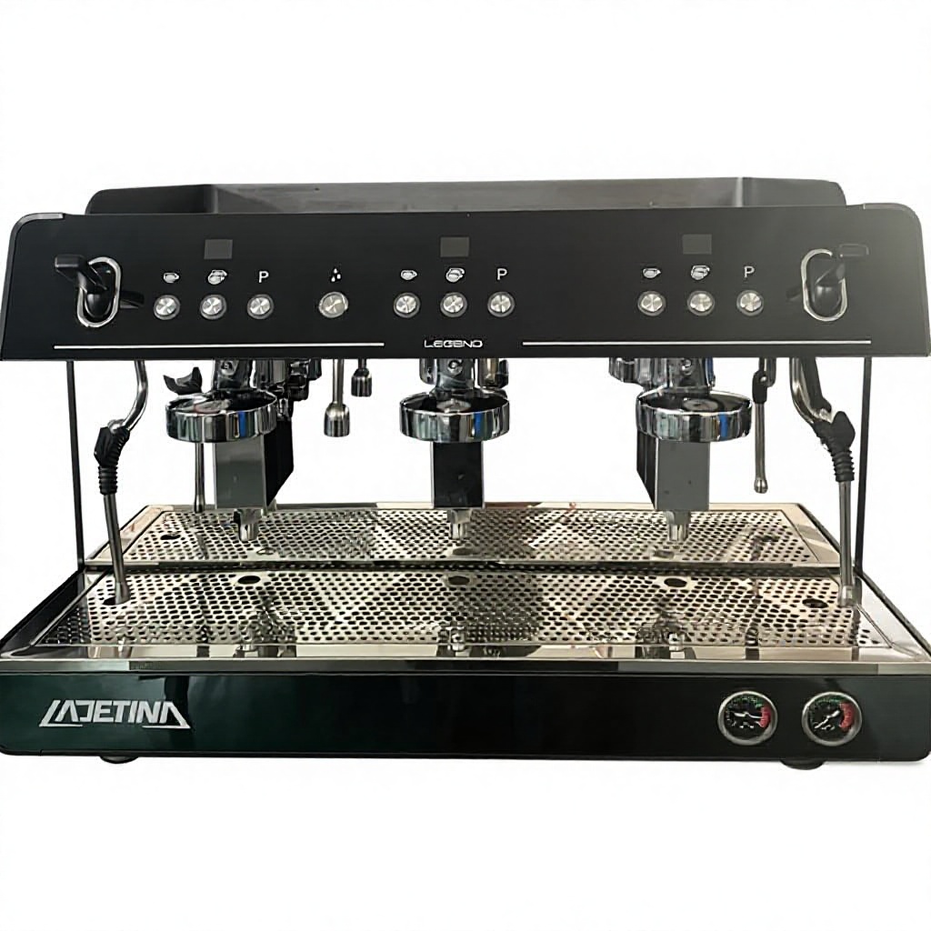 Commercial Coffee Machine 3 Group - Nieuwe professionele commerciële koffiemachine, programmeerbaar, semi-automatisch,