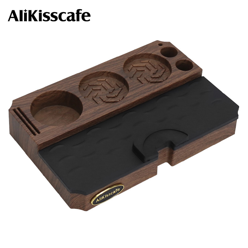 Espresso Tamper Station - Koffie Aanstampen Station Stand Filterhouder Houder