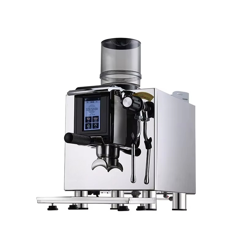 Espresso Machine Dual Boiler - Gemalen koffie, elektrische kleine espressomachine, commerciële