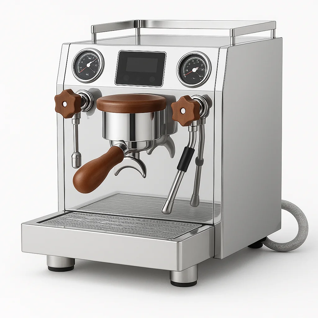 Espresso Machine Rotary Pump - Premium Espressomachine met dubbele boiler, rotatiepomp,