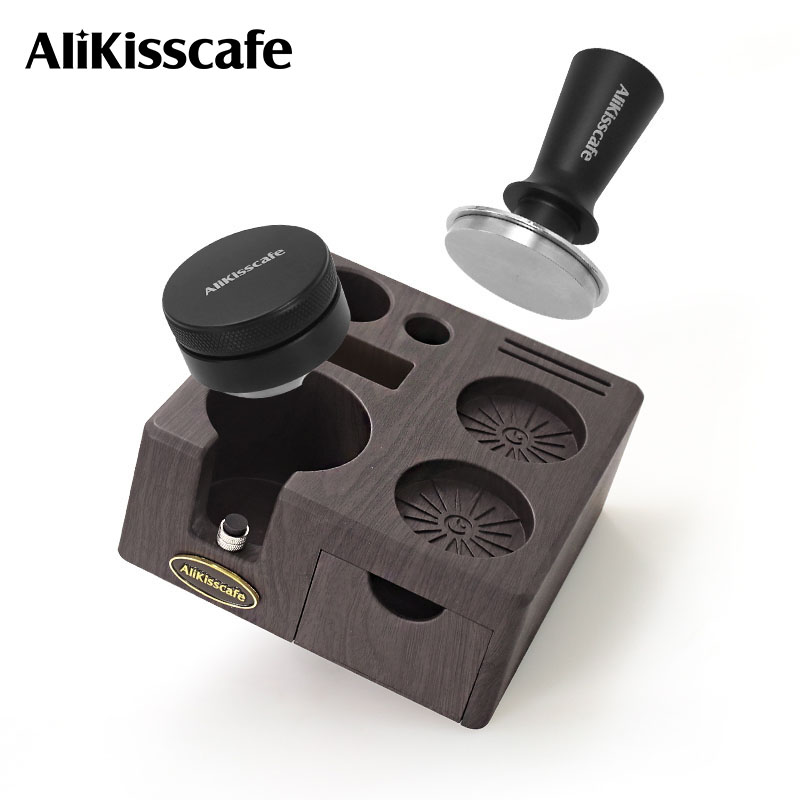 Espresso Tamper Station - Alikisscafe Koffie Aanstampen Station 51 Mm