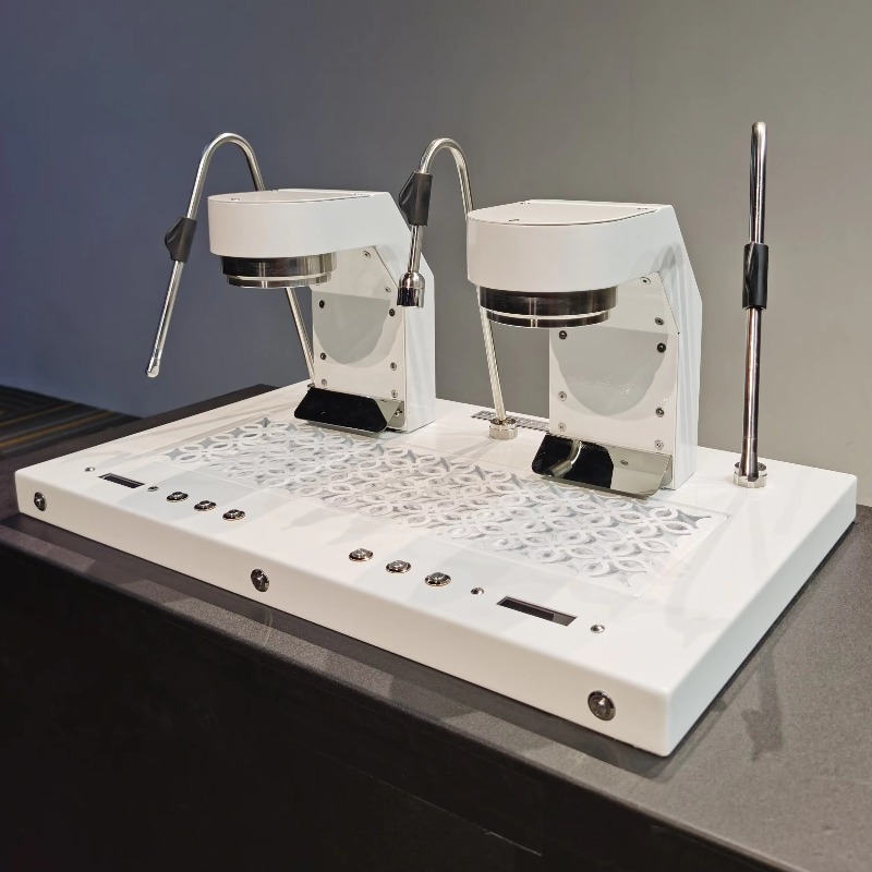 Commercial Coffee Machine 3 Group - Multifunctionele 3-in-1 dubbele groep commerciële desktop