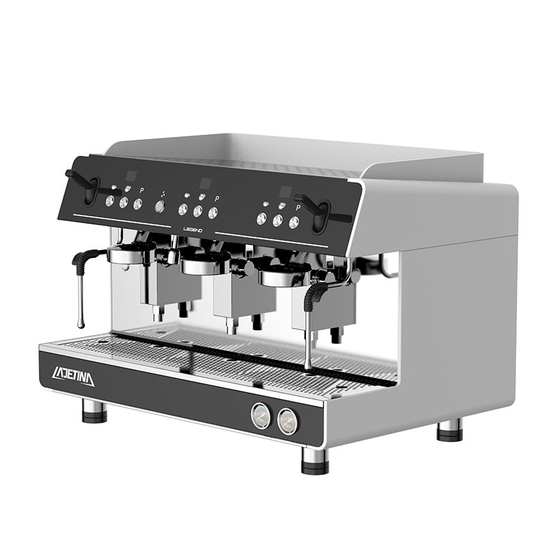 Commercial Coffee Machine 3 Group - Professionele commerciële espressomachine, 3 groepen, programmeerbaar,