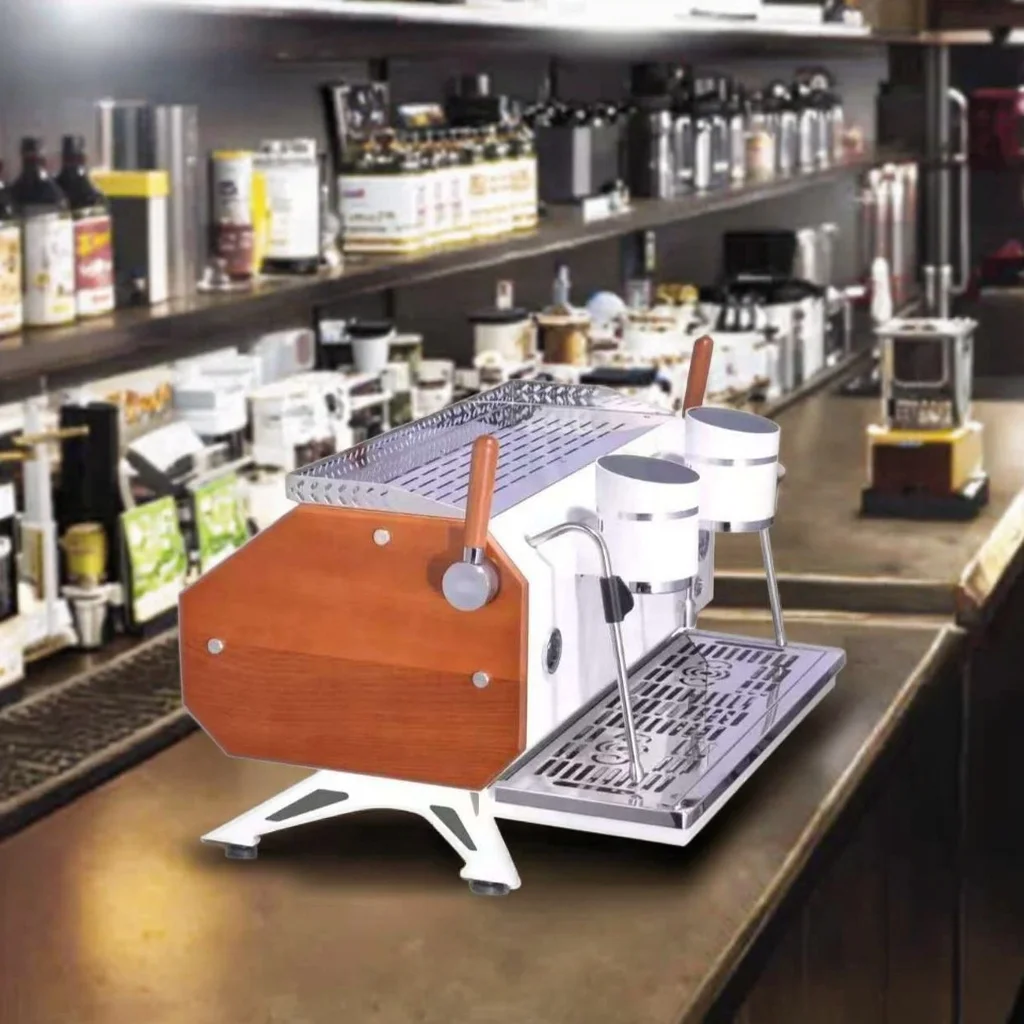 Commercial Espresso Machine 2 Group - Professionele commerciële barista cappuccino koffiemachine China