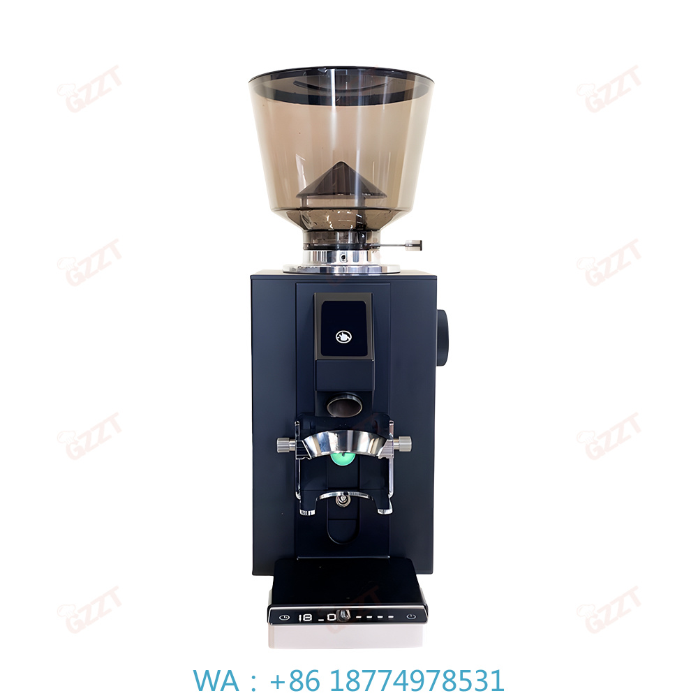 Commercial Coffee Grinder Flat Burr 64Mm - 1. Enkelvoudige/dubbele dosering, kwantitatieve koffiebonenmolen, 64