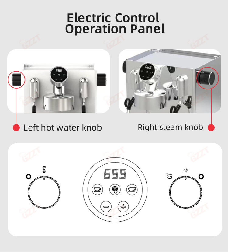 GZZT CM6005 Espressomachine 31 - Espresso Machine Dual Boiler recensie en prijs