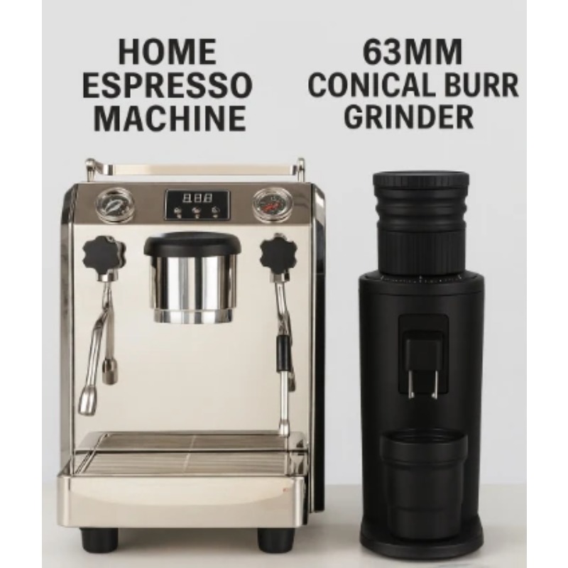 Espressomachine met 4-gats 360 - Espresso Machine Rotary Pump recensie en prijs