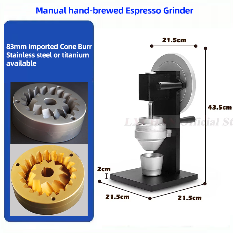 HomeWise Koffiemolen 83mm Coni - Coffee Grinder Conical Burr 83Mm recensie en prijs