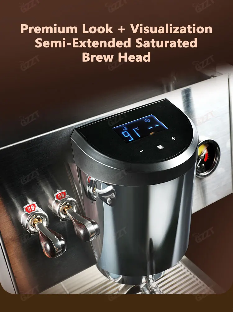 540CC koperen ketel één groep  - Espresso Machine 1 Group E61 recensie en prijs