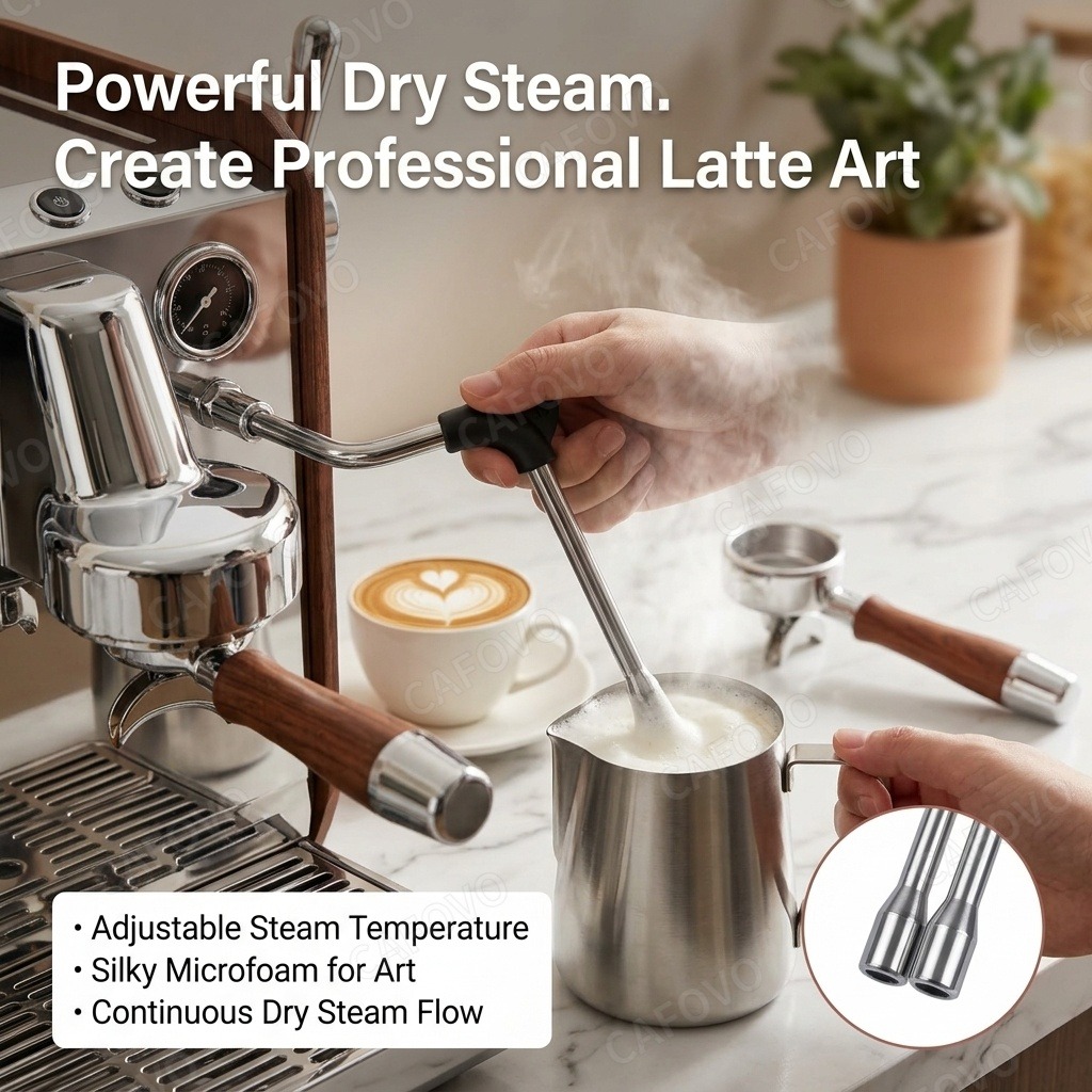 CAFOVO E109 espressomachine, 9 - Espresso Machine Dual Boiler recensie en prijs