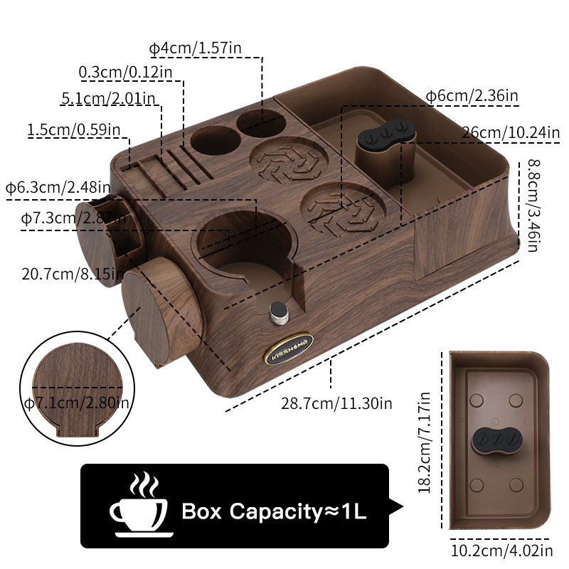 KISSHOME Espresso Sabotage Sta - Espresso Tamper Station recensie en prijs