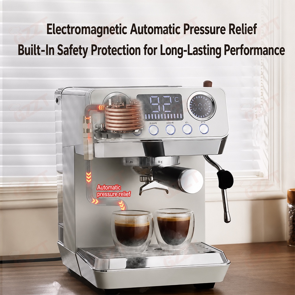 GZZT Semi-automatische espress - Espresso Machine Rotary Pump recensie en prijs
