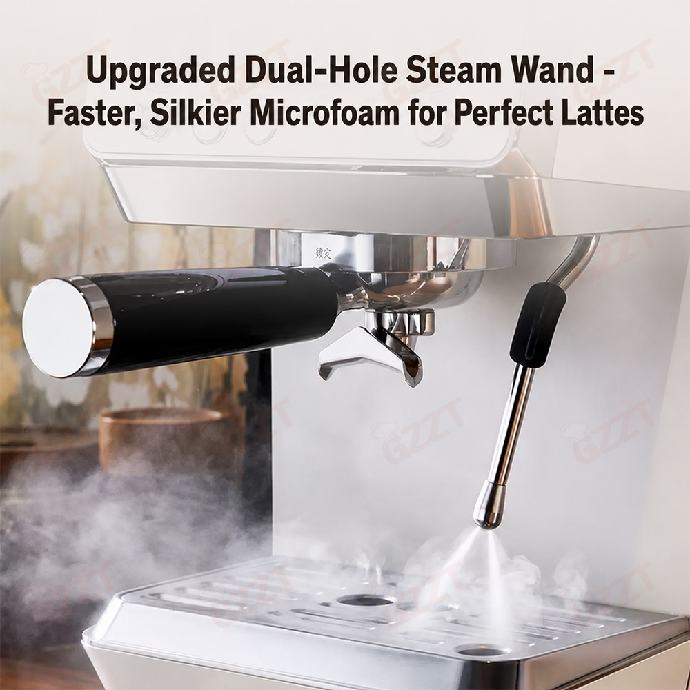 GZZT Semi-automatische espress - Espresso Machine Rotary Pump recensie en prijs