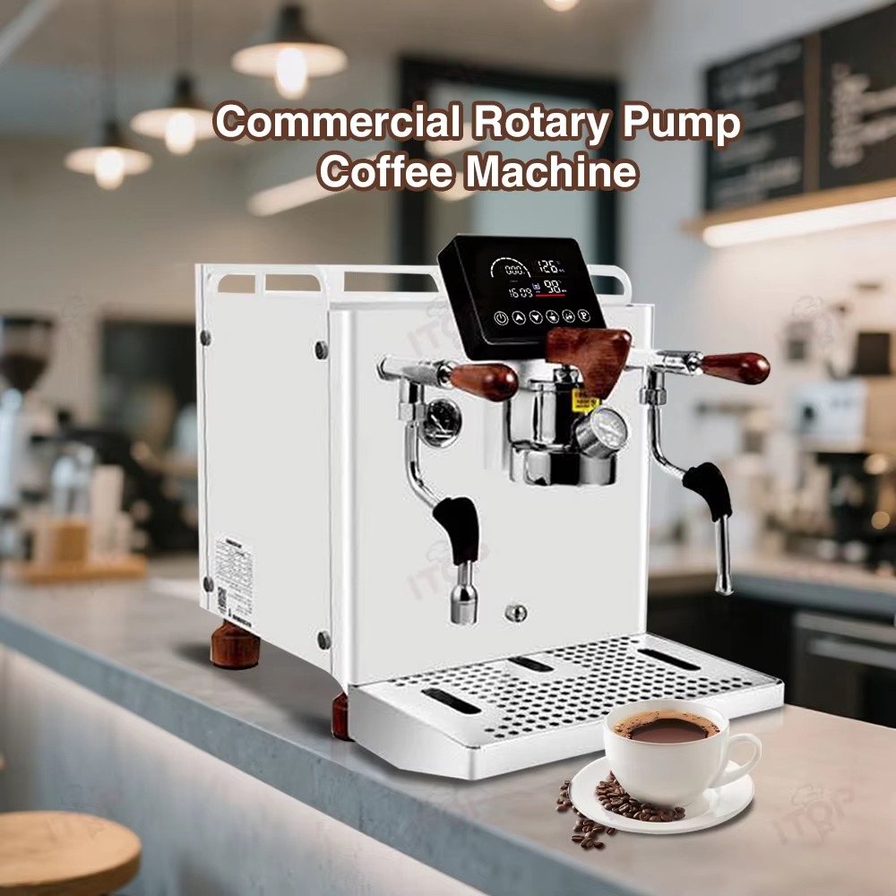 Commerciële espressomachine, 9 - Espresso Machine Rotary Pump recensie en prijs