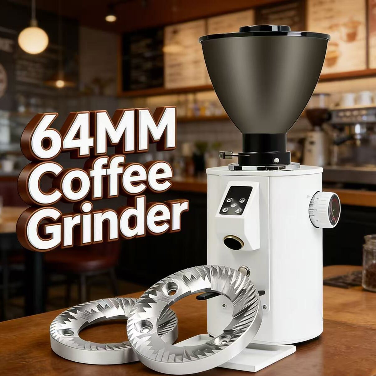 64mm Platte Koffiemolen voor C - Commercial Coffee Grinder Flat Burr 64Mm recensie en prijs