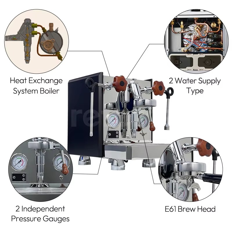 Luxe 1-groeps vibratiepomp hot - Espresso Machine 1 Group E61 recensie en prijs