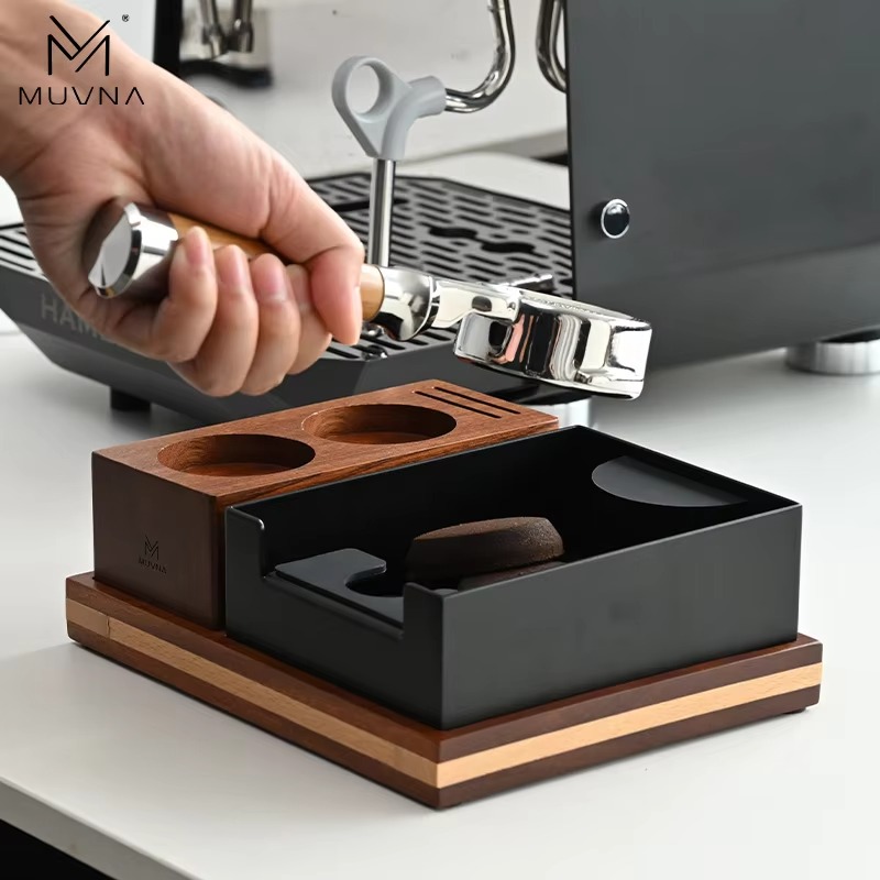 MUVNA 3-in-1 koffietampingstat - Espresso Tamper Station recensie en prijs