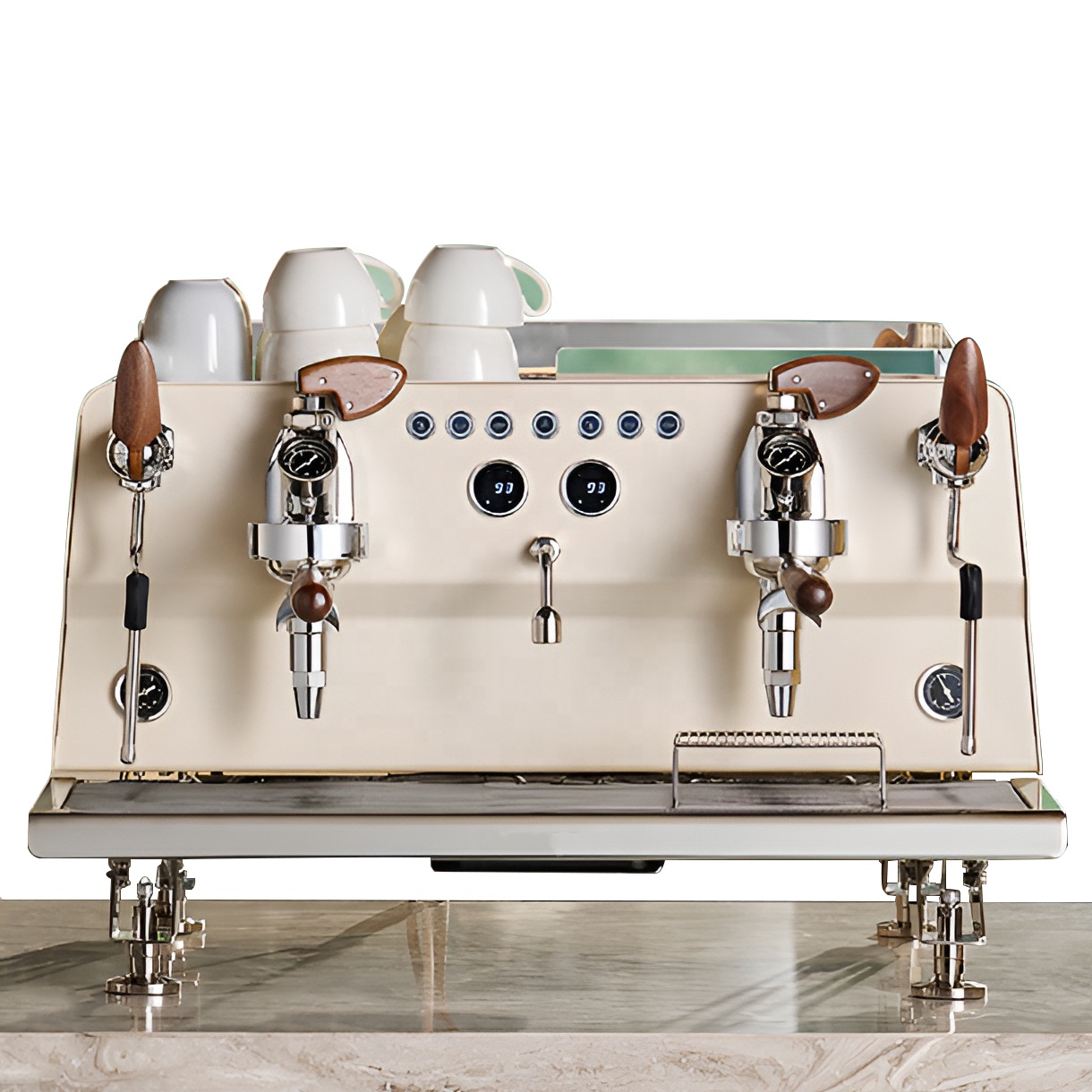 Koffiemachine op bestelling, n - Commercial Espresso Machine 2 Group recensie en prijs