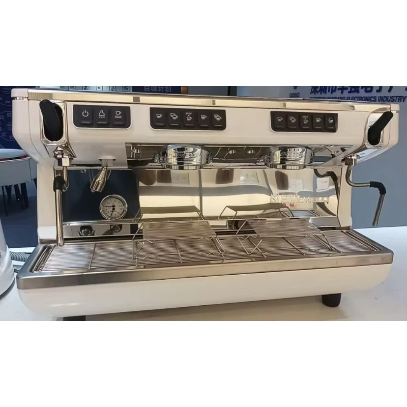 Commerciële witte 2-groeps pro - Commercial Espresso Machine 2 Group recensie en prijs