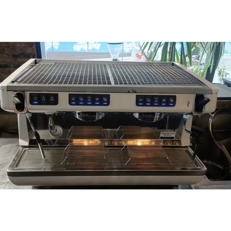 Commerciële witte 2-groeps pro - Commercial Espresso Machine 2 Group recensie en prijs