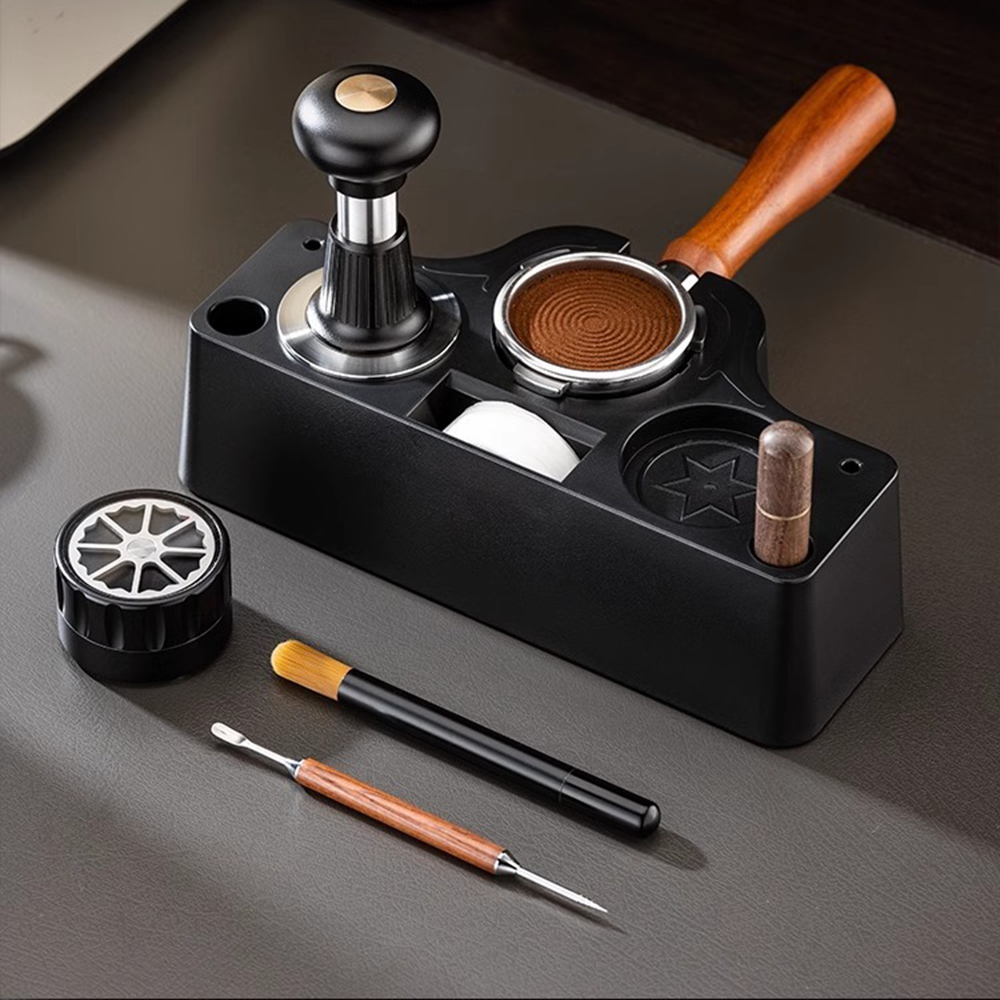 Koffie Sabotage Basis Koffie A - Espresso Tamper Station recensie en prijs