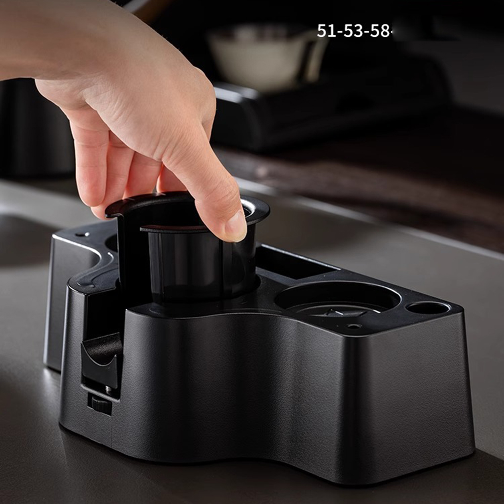 Koffie Sabotage Basis Koffie A - Espresso Tamper Station recensie en prijs