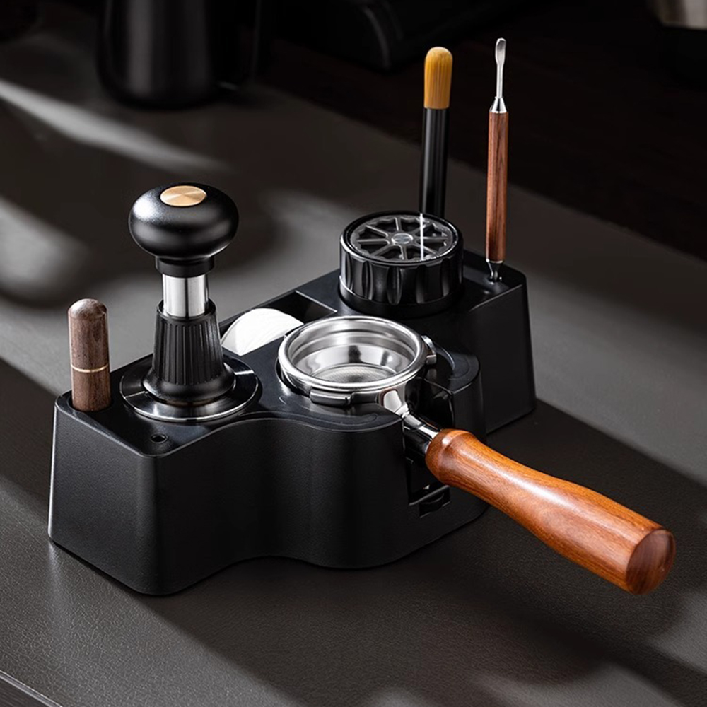 Koffie Sabotage Basis Koffie A - Espresso Tamper Station recensie en prijs