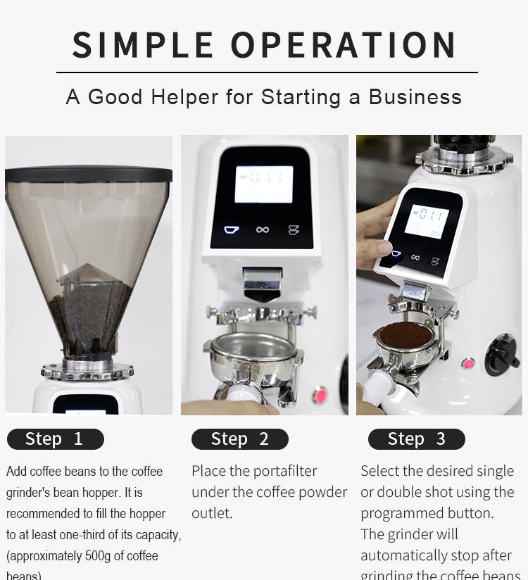 Roestvrij staal platte 64 mm b - Commercial Coffee Grinder Flat Burr 64Mm recensie en prijs