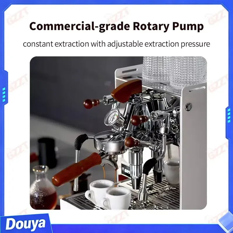 Semi-automatische industriële  - Espresso Machine Rotary Pump recensie en prijs