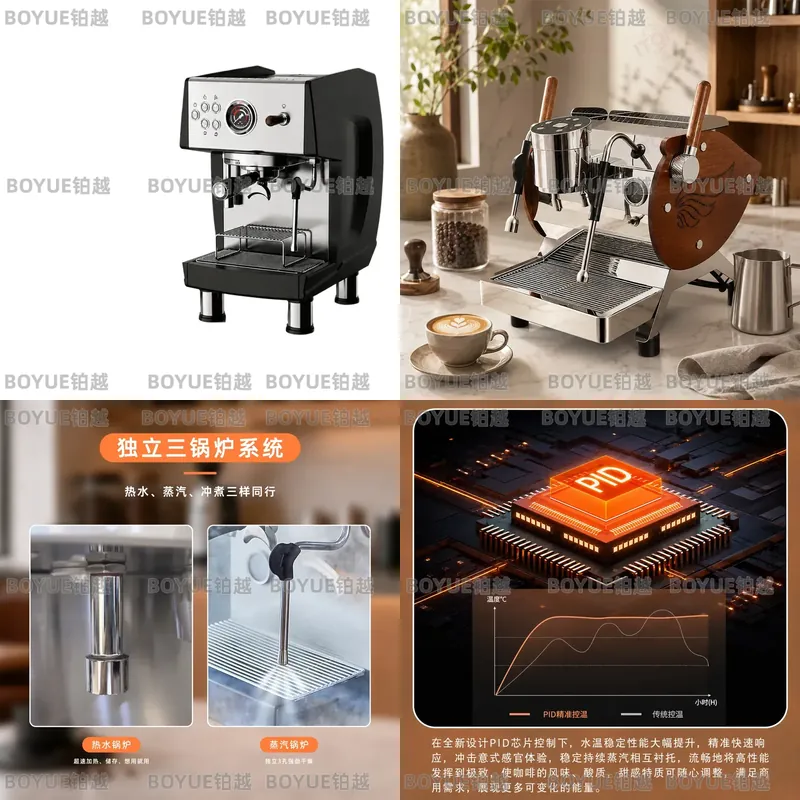 Commerciële semi-automatische  - Semi Automatic Espresso Machine Pid recensie en prijs