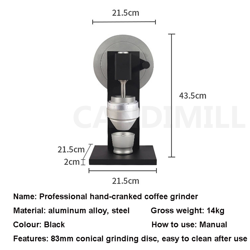 Handmatige braammolen Conische - Coffee Grinder Conical Burr 83Mm recensie en prijs