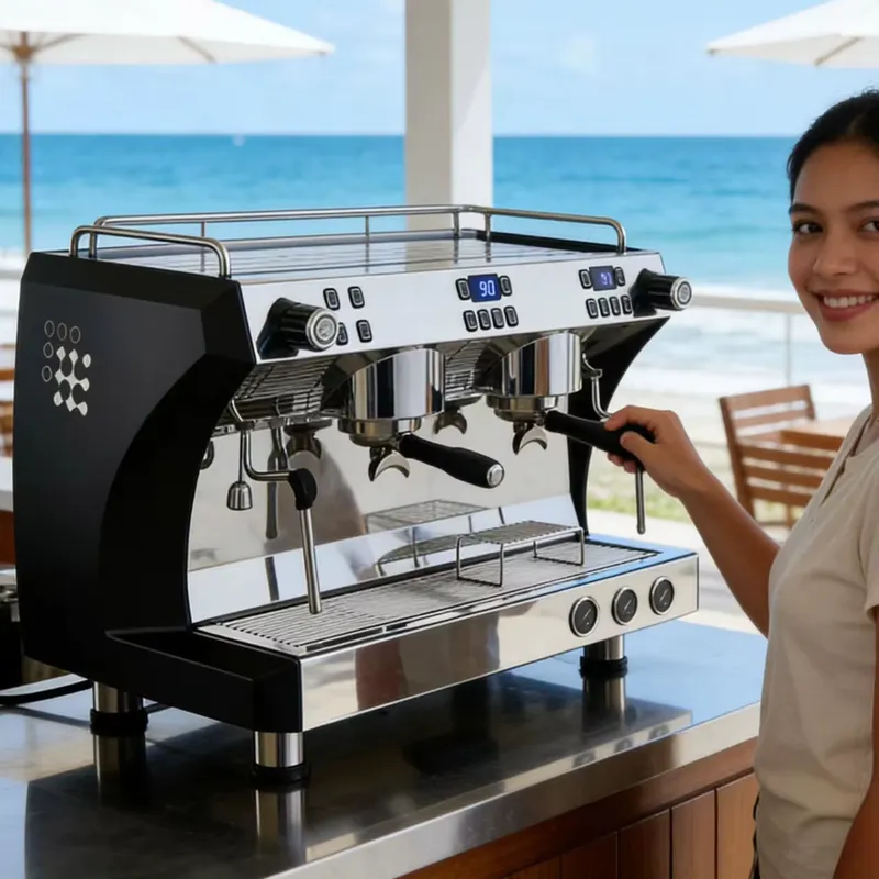 Voor E61 Rotatiepomp 2 Groep P - Commercial Espresso Machine 2 Group recensie en prijs