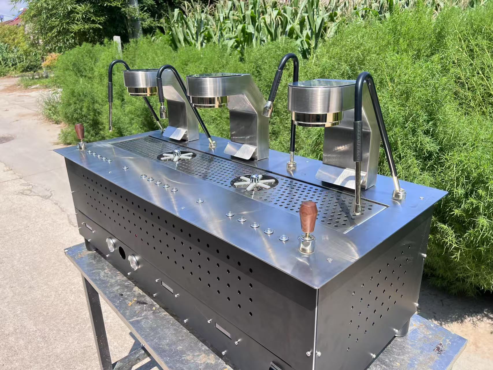 3-groeps onderbouw desktopmode - Commercial Coffee Machine 3 Group recensie en prijs
