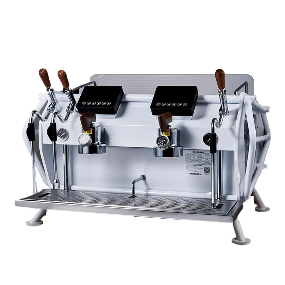 Commerciële Dubbele kop 2L + 6 - Espresso Machine Rotary Pump recensie en prijs