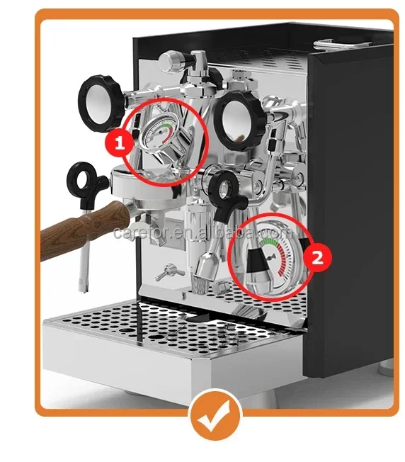 Multifunctionele professionele - Espresso Machine 1 Group E61 recensie en prijs