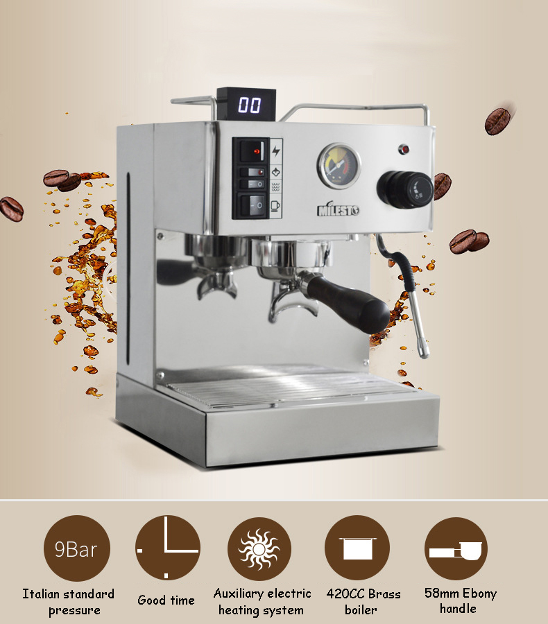 Espressomachine Italiaans 9 Ba - Espresso Machine Rotary Pump recensie en prijs