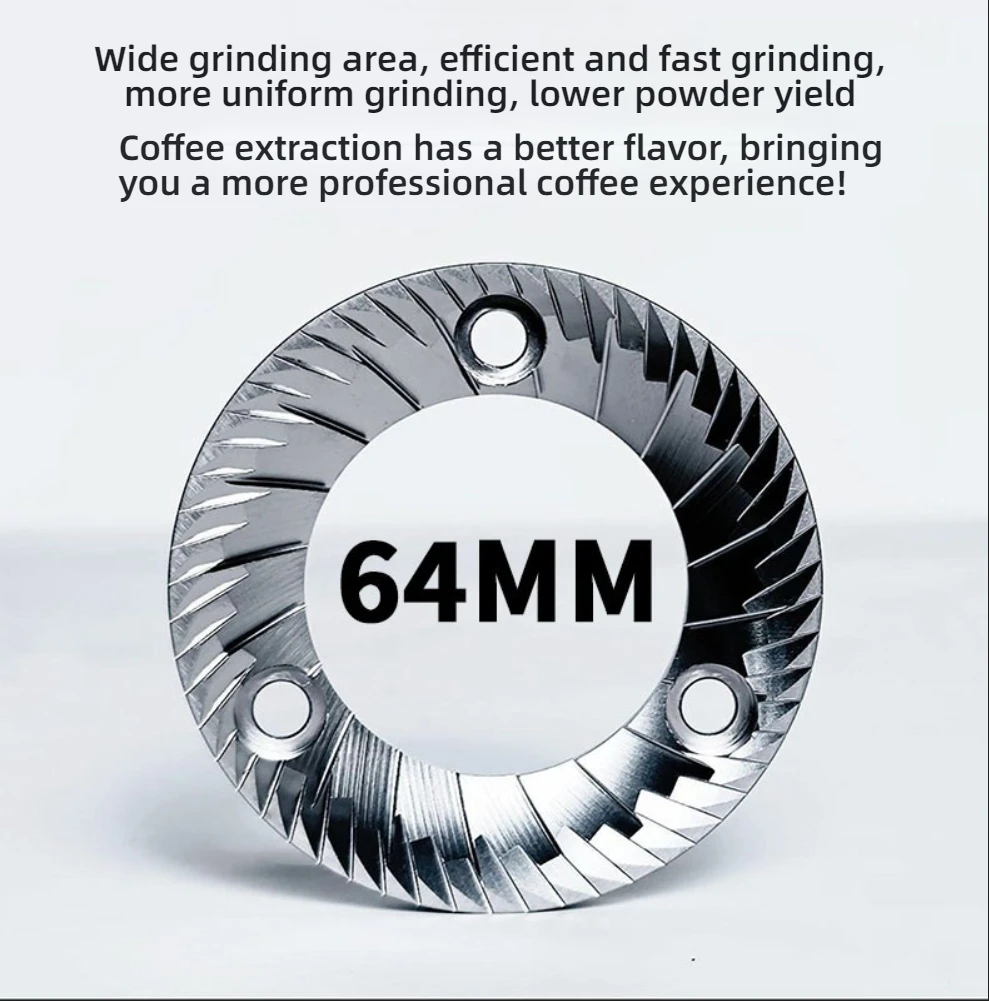 CAFOVO G1005 Commerciële Koffi - Commercial Coffee Grinder Flat Burr 64Mm recensie en prijs