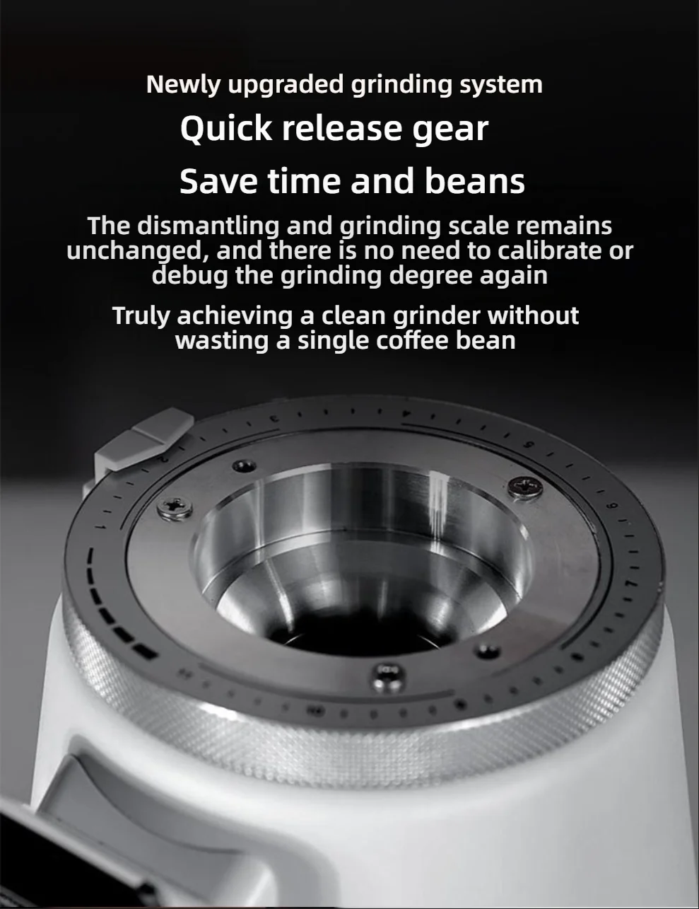 CAFOVO G1005 Commerciële Koffi - Commercial Coffee Grinder Flat Burr 64Mm recensie en prijs