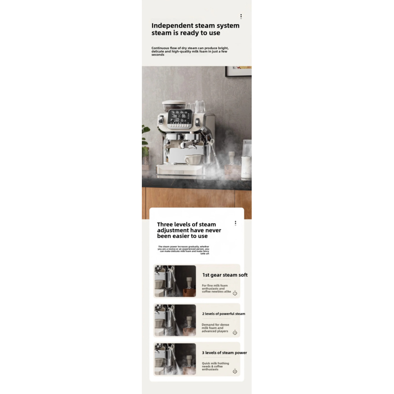 Nieuwe 15 Bar Pompdruk Automat - Espresso Machine Dual Boiler recensie en prijs