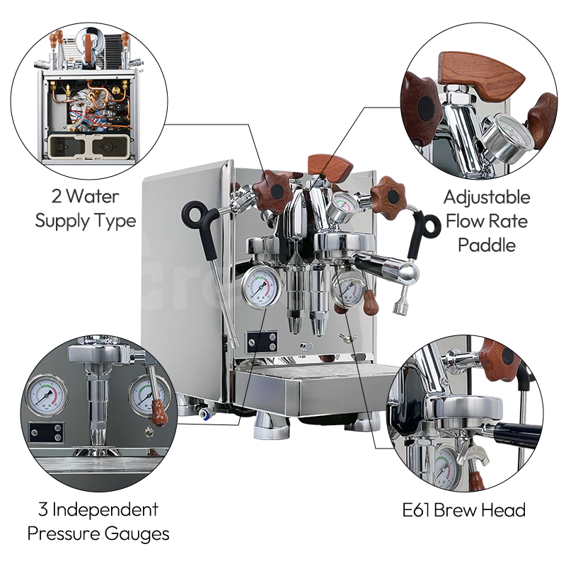 Espressomachine met rotatiepom - Espresso Machine Rotary Pump recensie en prijs
