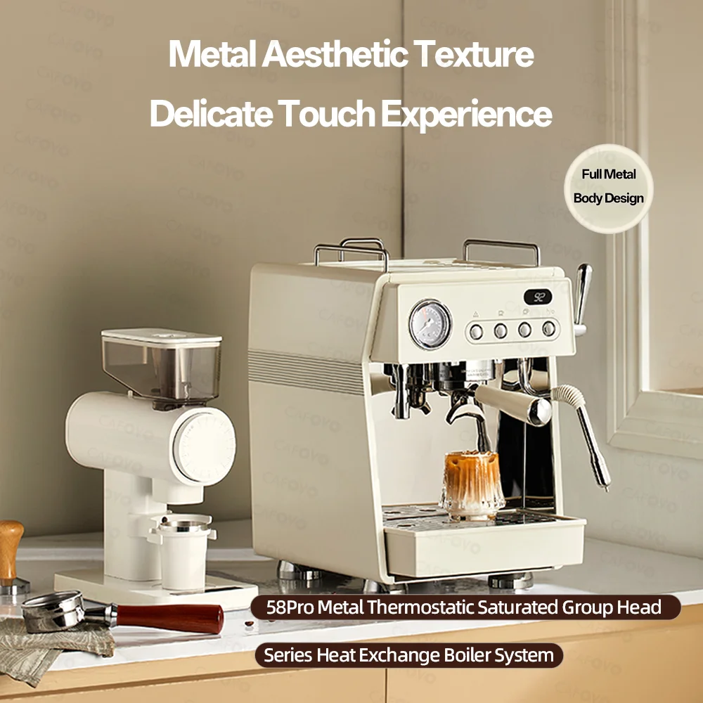 CAFOVO E138 9Bar Semi-automati - Semi Automatic Espresso Machine Pid recensie en prijs