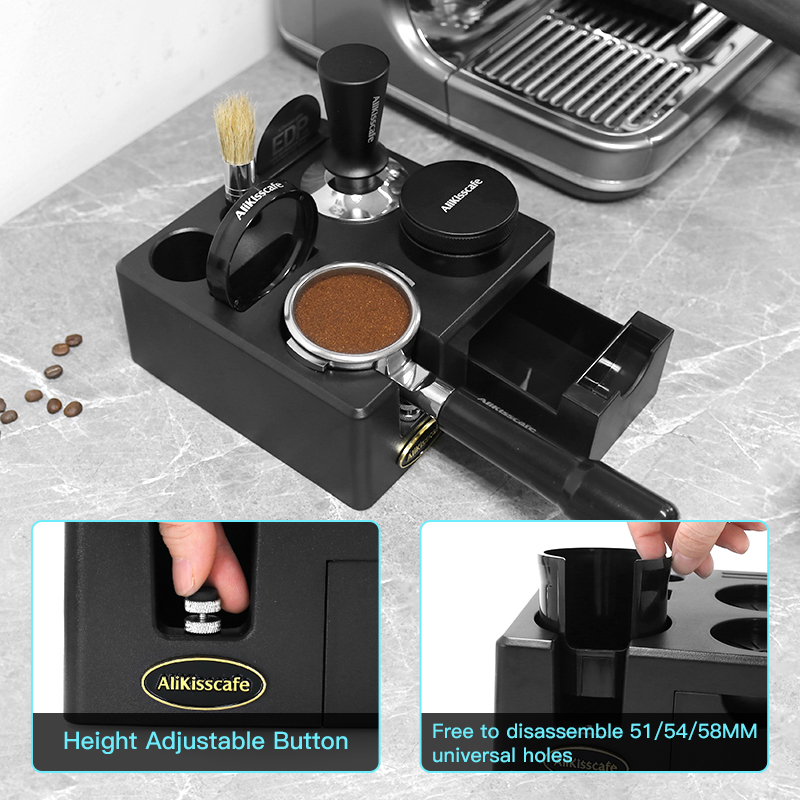 Alikisscafe Koffie Aanstampen  - Espresso Tamper Station recensie en prijs
