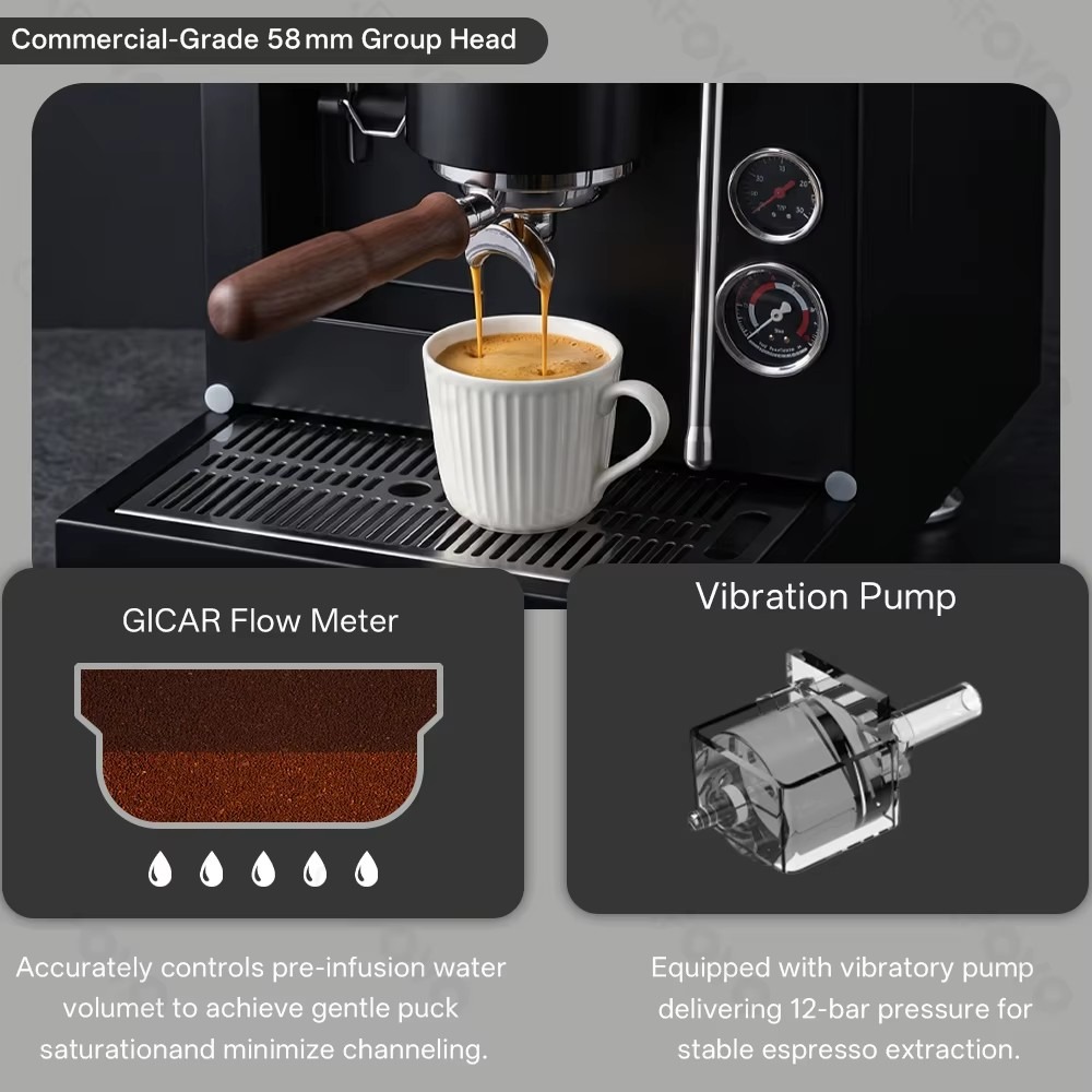 Professionele, alles-in-één es - Commercial Coffee Grinder Flat Burr 64Mm recensie en prijs