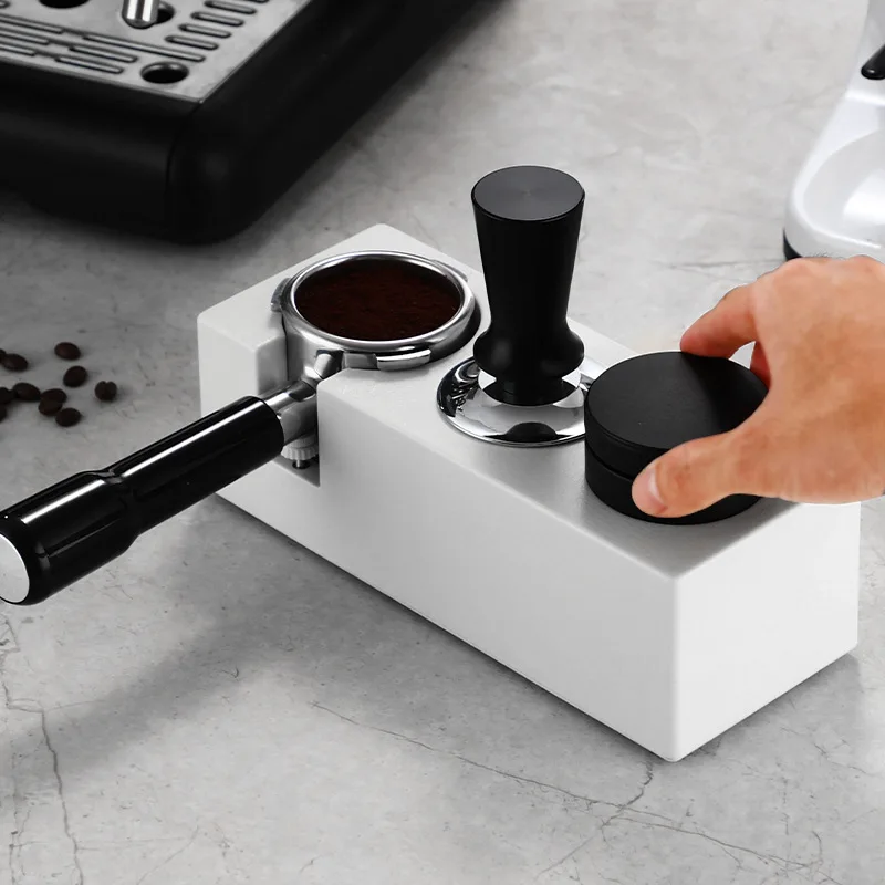 Koffie Tampstation Distributeu - Espresso Tamper Station recensie en prijs
